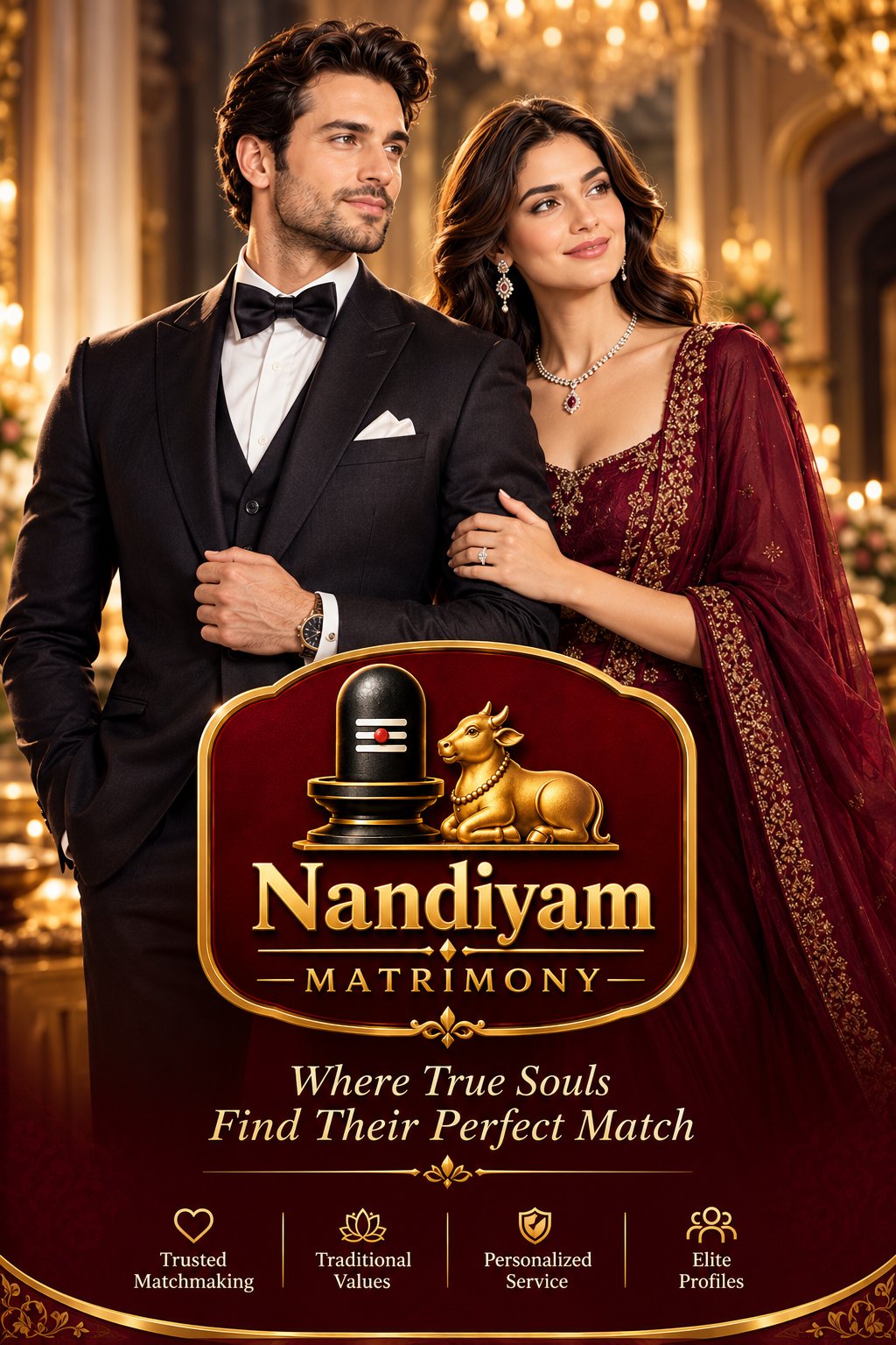 Nandiyam Matrimony — where true souls find their perfect match